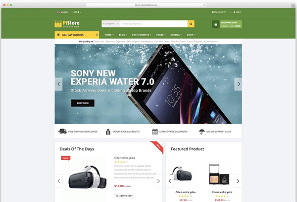CMS Joomla - VirtueMart
